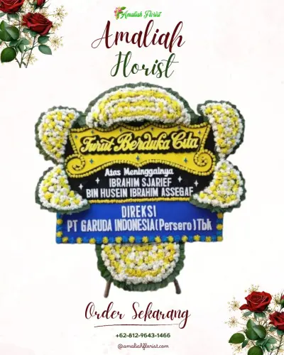 Papan Bunga Duka di Cimande