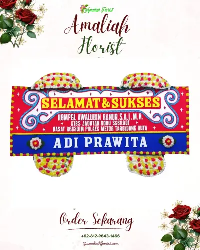 Karangan Bunga Ucapan Selamat di Cimande